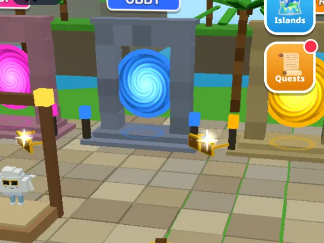 Banana Shades: a cool banana hero in front of magic portals